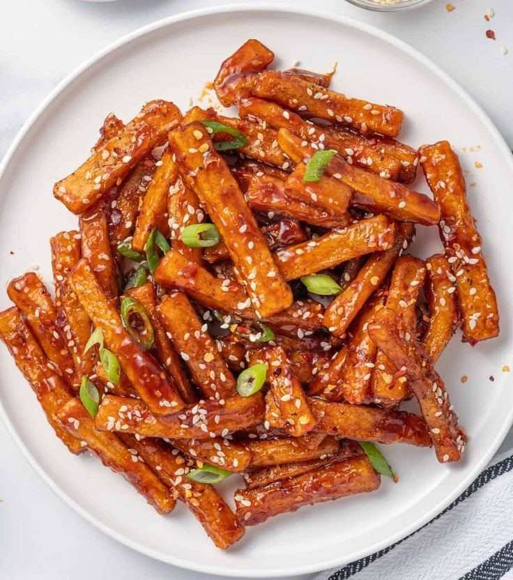 Honey Chili Potatoes